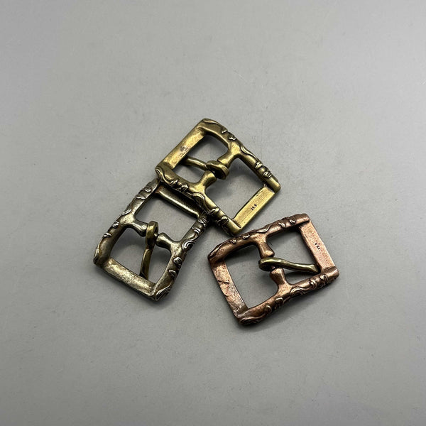 20/23mm Tang Grass Copper Buckle Leather Bag Buckle Saddle Bag Buckle Boots Fastener Buckle