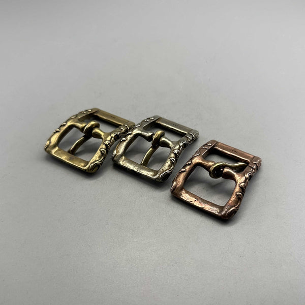 20/23mm Tang Grass Copper Buckle Leather Bag Buckle Saddle Bag Buckle Boots Fastener Buckle