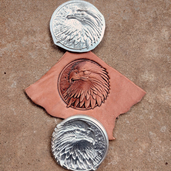 Leather Shaping Mold Horse Head,Eagle Leather Embossed Mold,Veg Tanned Cowhide Cold Press Stamp Mold 