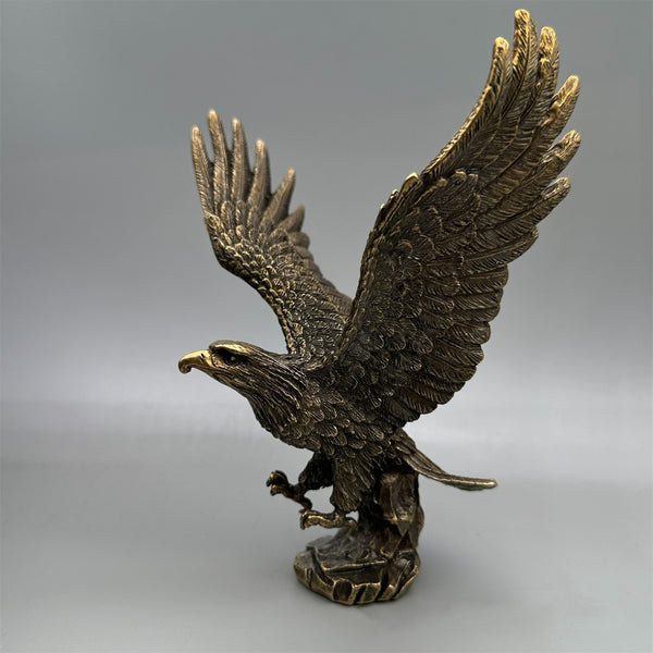 Home Improvement Art Brass Eagle Figurine,Eagle Statues For House Decorartion Ornaments
