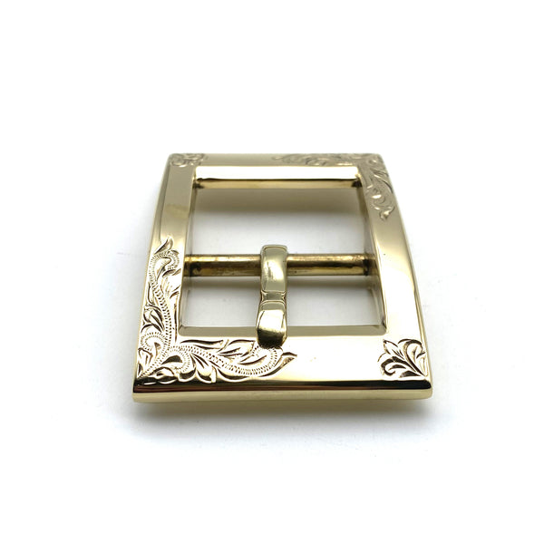 Tang Grass Hand Carved  Buckle Heavy Duty Buckle CNC Made