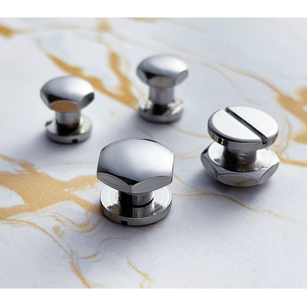 Hexagon Screw Rivets Leather Fastener Studs Bag Screw Buttons&nbsp;