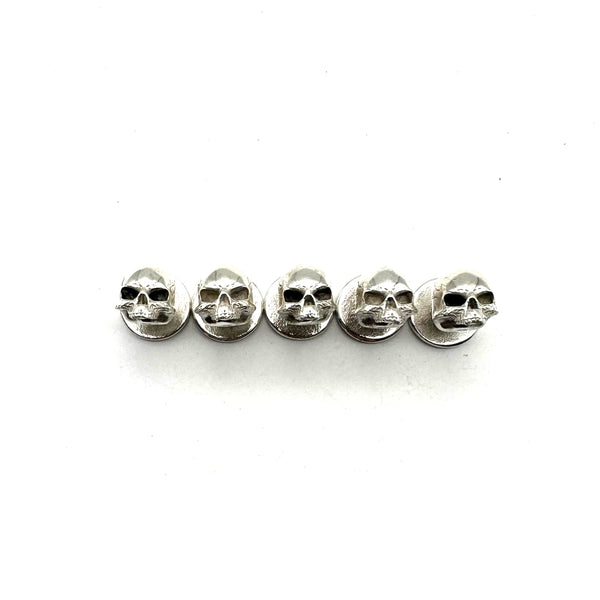 925 Sterling Silver Buttons Screw Back Fastener Denim Button