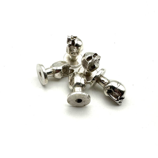 925 Sterling Silver Buttons Screw Back Fastener Denim Button