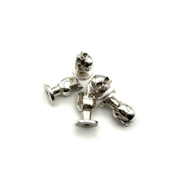 925 Sterling Silver Buttons Screw Back Fastener Denim Button