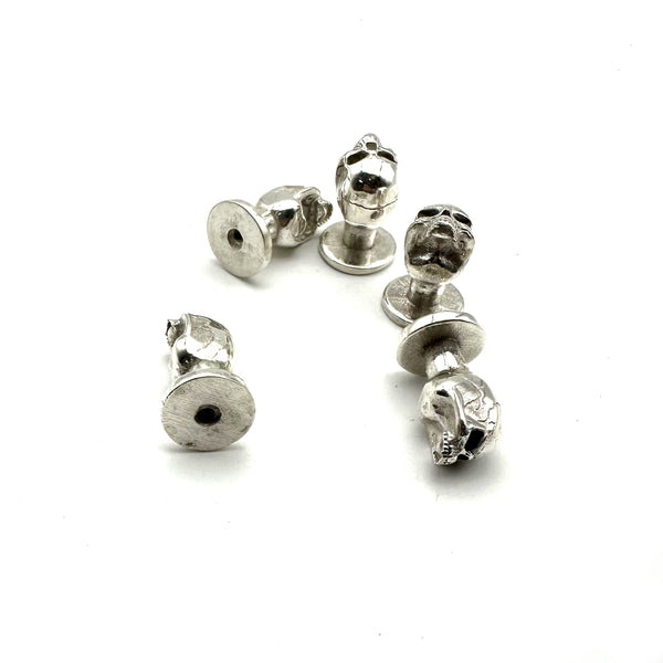 925 Sterling Silver Buttons Screw Back Fastener Denim Button