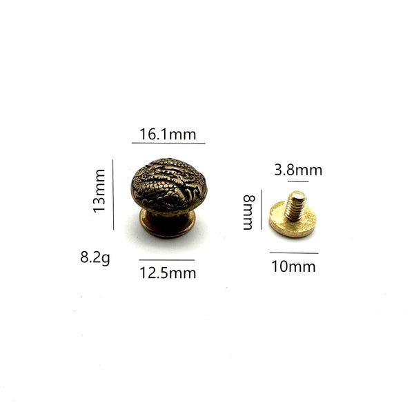 Denim Decoration Button,Jeans Fasten Button,Leather Jacket&Boots Decor Buttons