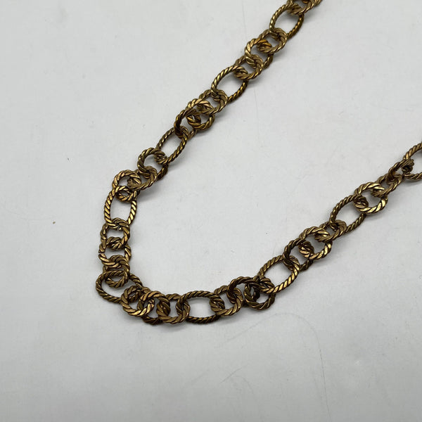 Retro Brass Rope Twist Link Chain - DIY Jewelry Craft Chain Findings