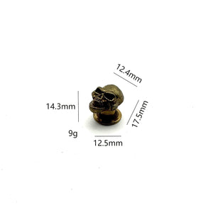 Demin Skull Buttons Jean Brass Buttons,Cloth Replacement Button