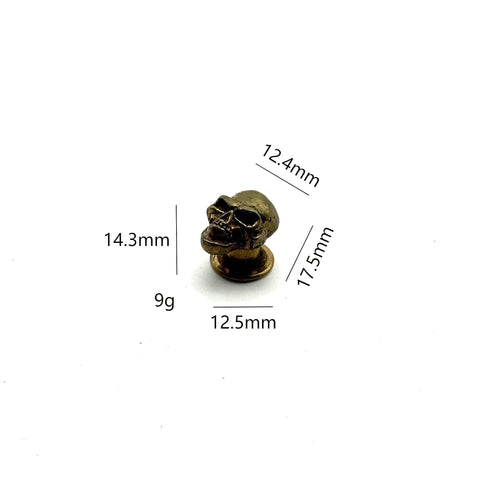 Demin Skull Buttons Jean Brass Buttons,Cloth Replacement Button