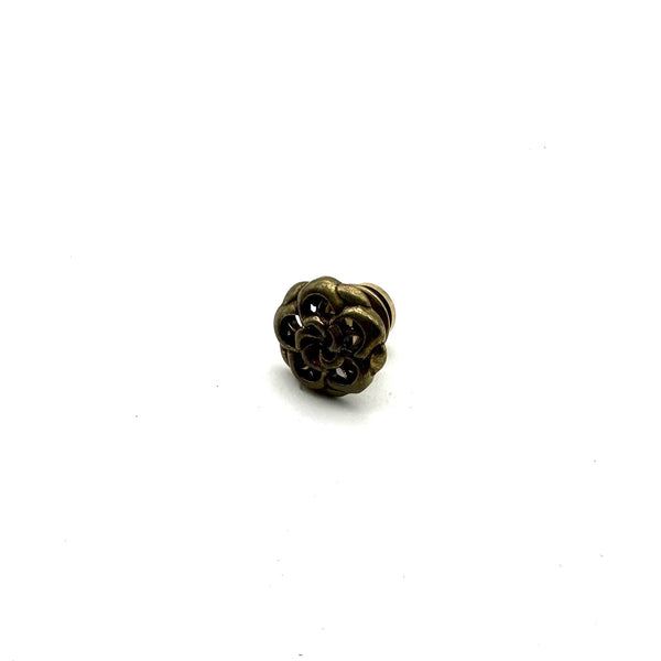 Vintage Bronze Flower Button For Denim Jeans,Hats Decoration Buttons