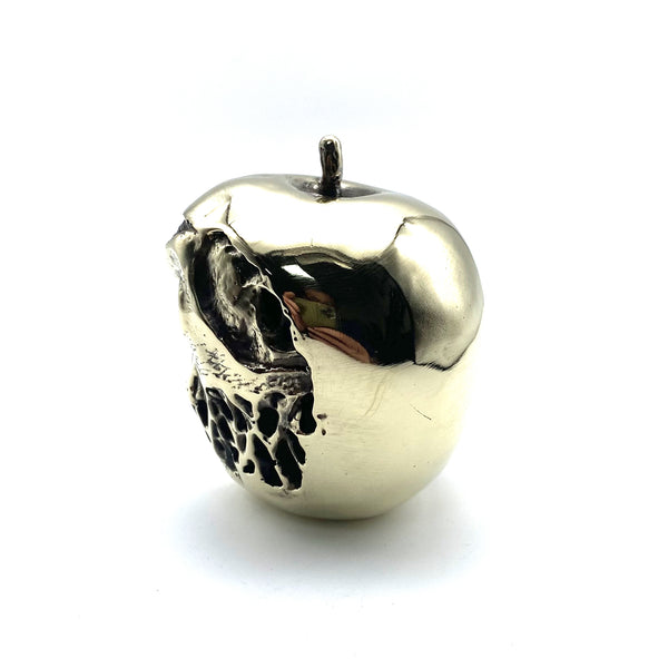 Halloween Gifts Copper Skull Apple Handmade,House&Office Ornaments,Children Gifts