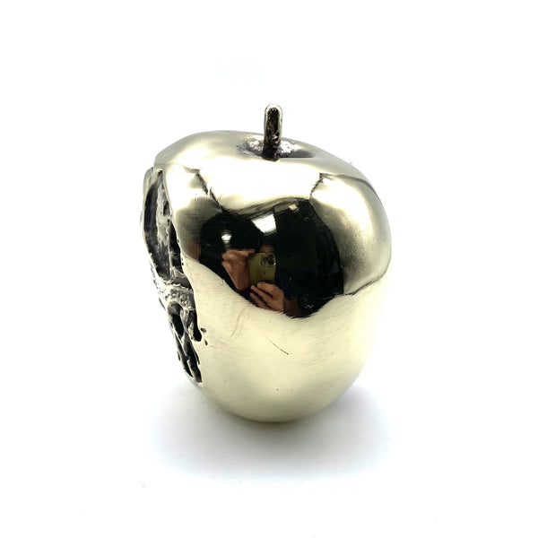 Halloween Gifts Copper Skull Apple Handmade,House&Office Ornaments,Children Gifts