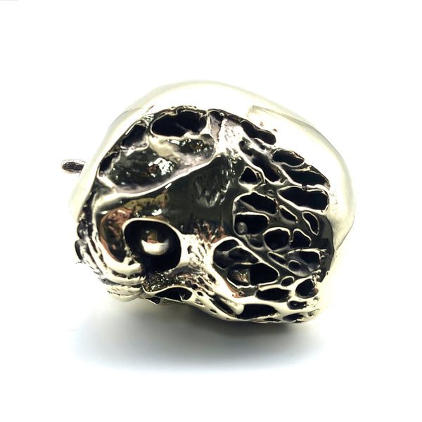 Halloween Gifts Copper Skull Apple Handmade,House&Office Ornaments,Children Gifts