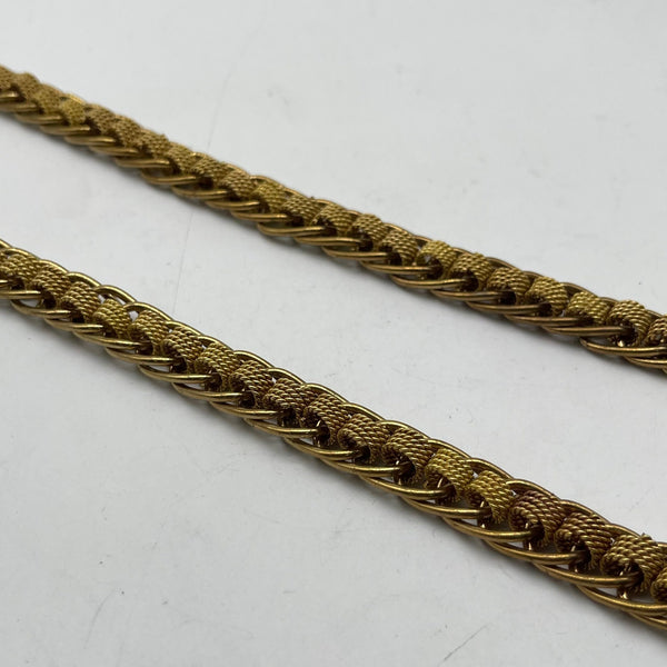 DIY Braided Brass Chain for Crafts