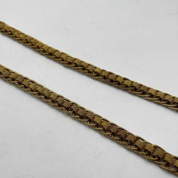 DIY Braided Brass Chain for Crafts