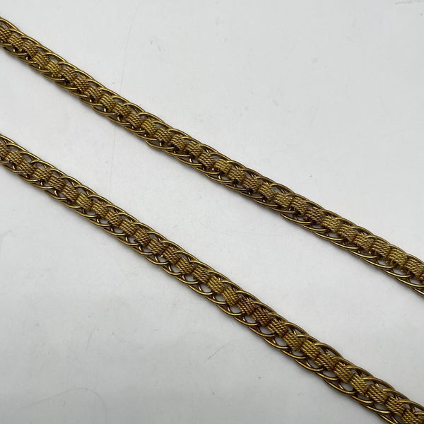 DIY Braided Brass Chain for Crafts