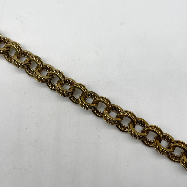 Brass Braided Connector Round Chain - Artisan Jewelry Making Supply