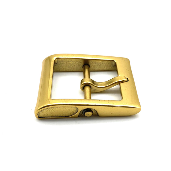 Gold Color Buckle Japan Design Men's Belt Buckle Solid Brass Buckles