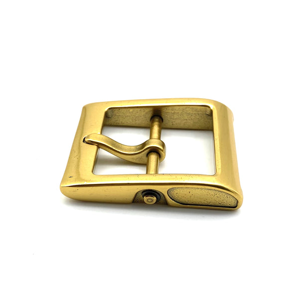 Gold Color Buckle Japan Design Men's Belt Buckle Solid Brass Buckles