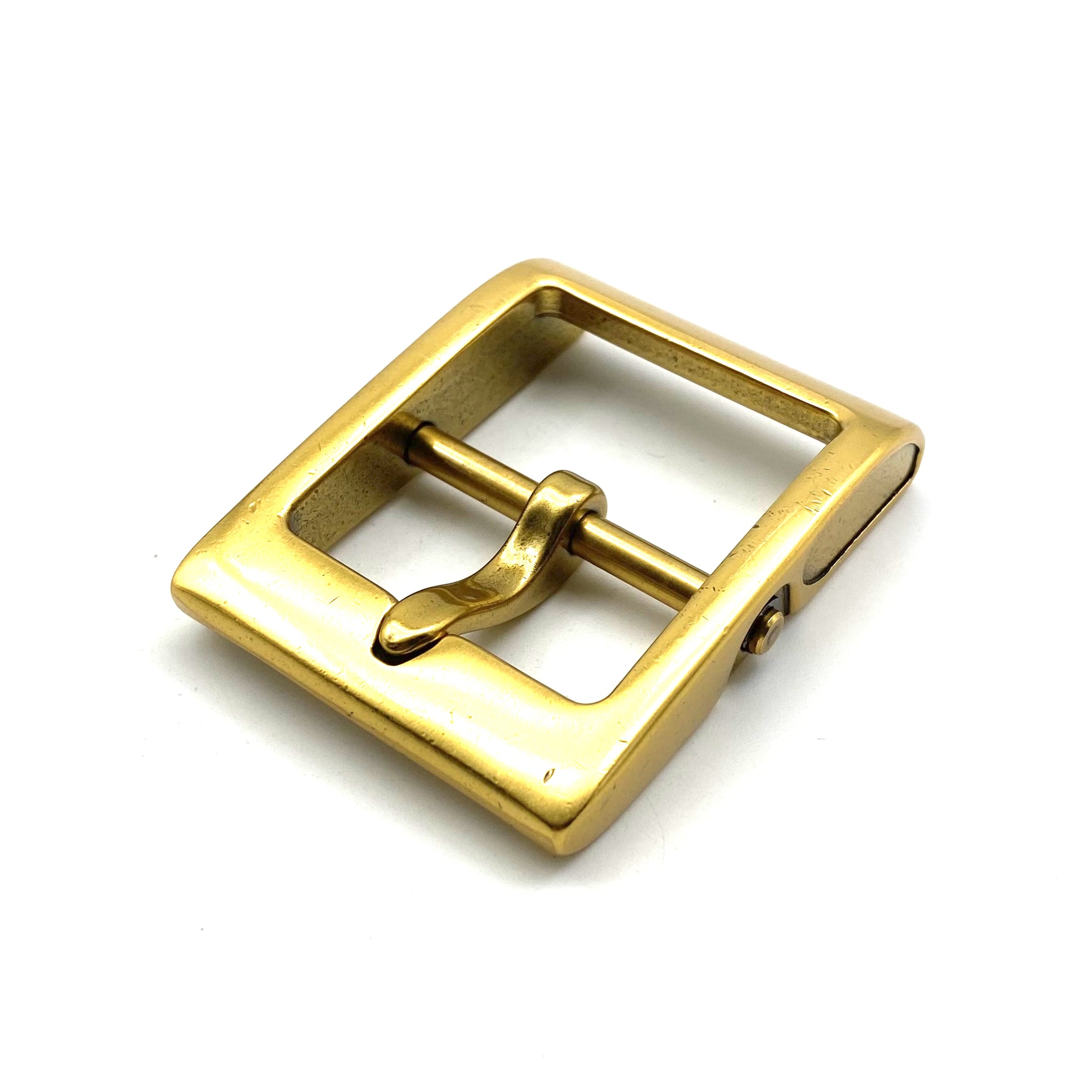 Gold Color Buckle Japan Design Men's Belt Buckle Solid Brass Buckles