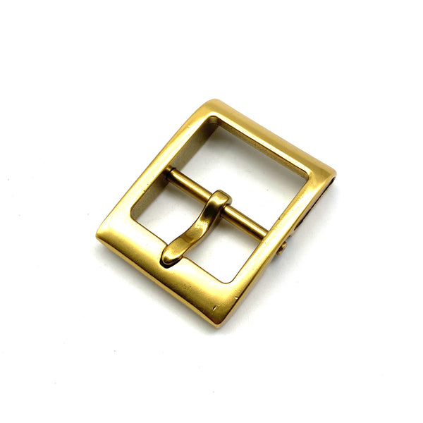 Gold Color Buckle Japan Design Men's Belt Buckle Solid Brass Buckles