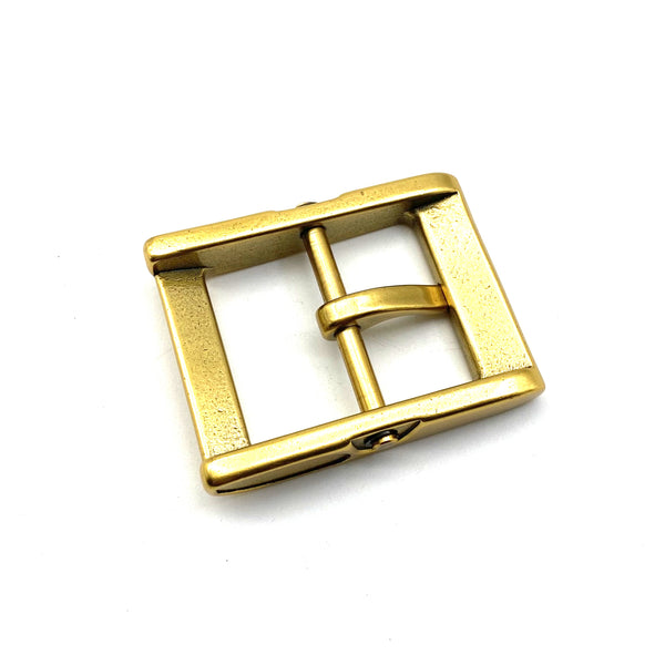 Gold Color Buckle Japan Design Men's Belt Buckle Solid Brass Buckles