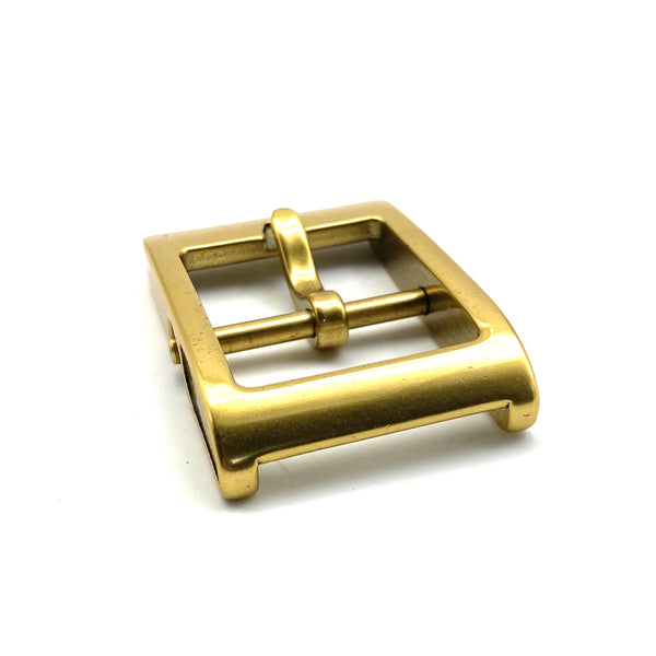 Gold Color Buckle Japan Design Men's Belt Buckle Solid Brass Buckles
