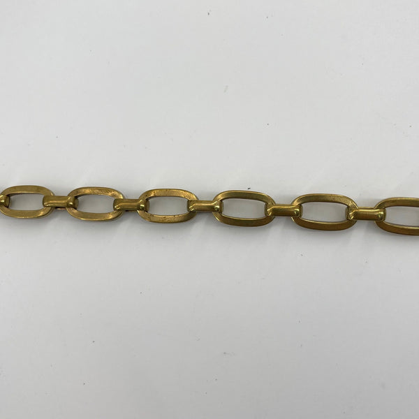 Vintage Brass Oval Chain