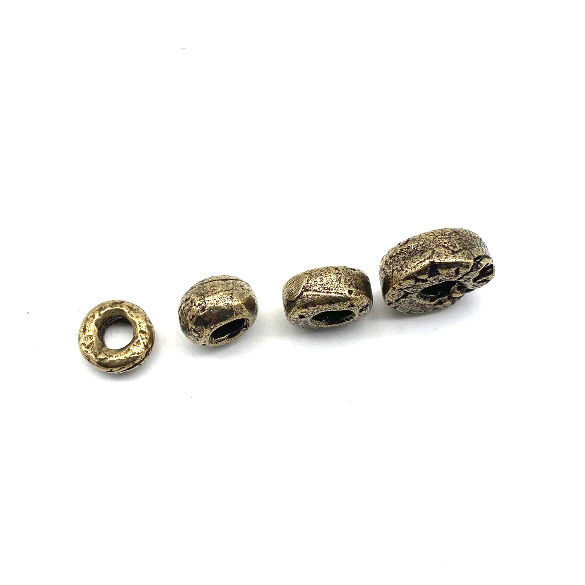 アクセサリー pbd Solid Bronze Bead Paracord Beads Knife Lanyard Bead Necklace