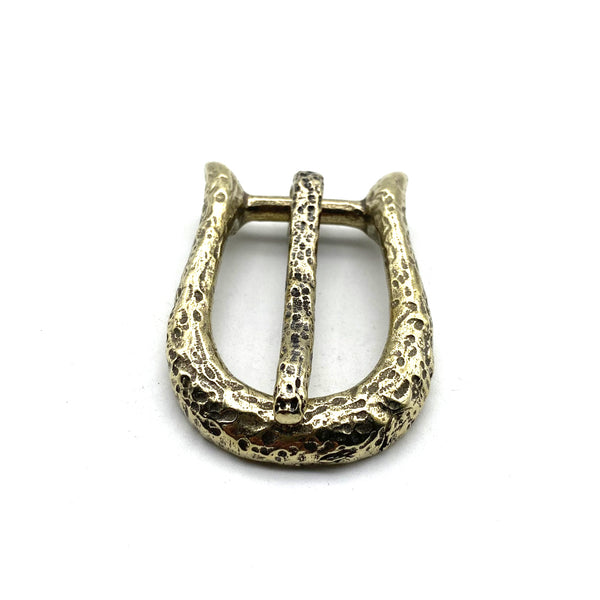25mm Retro Brass Buckle Broken Style Women Outfit Leather Belt Buckle