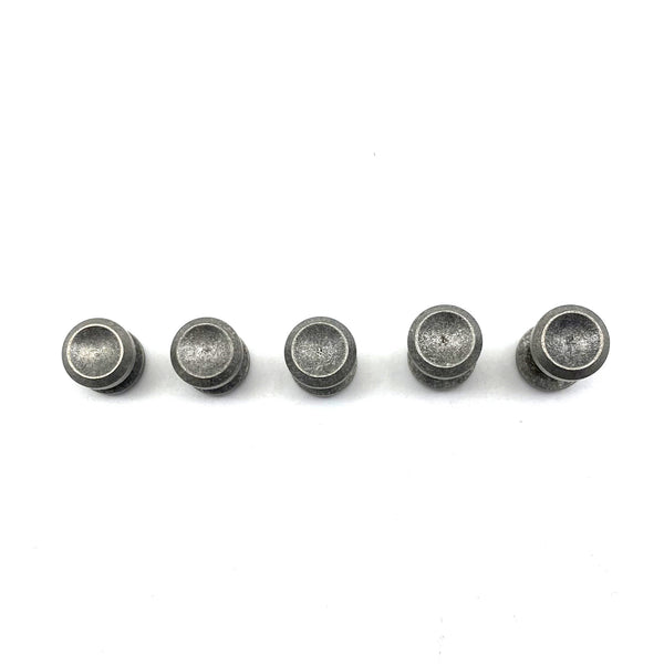 Old Silver Chicago Screw Button Concave Cap Leather Craft Rivets Purse Wallet Belt Fastener Studs 4/5/6/8/10mm