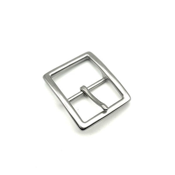 45mm Matte Stainless Pin Buckle For Men's Leather Belt