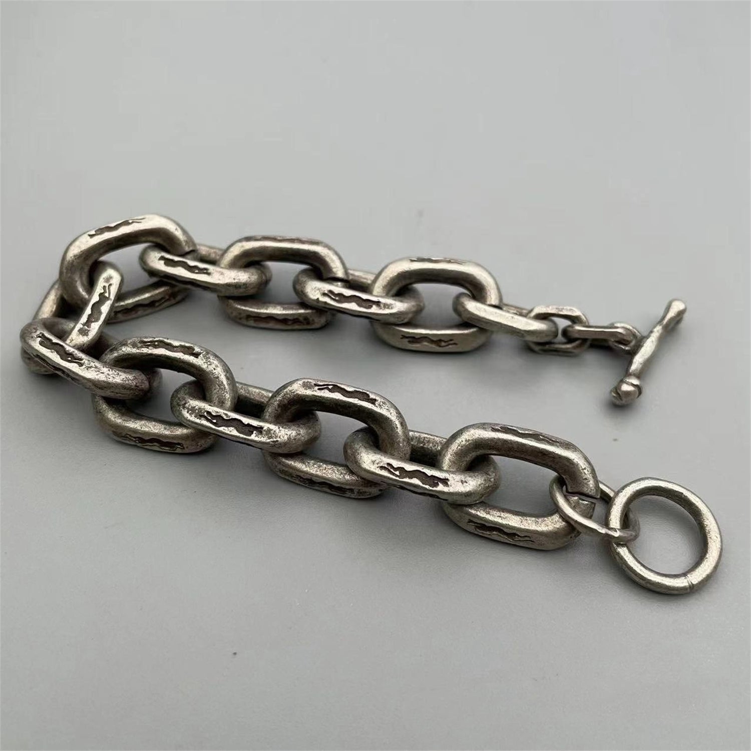 ブレスレット WILLIE and DUFFY Iron Cross Chain Bracelet Silver 925 Handma VBR230025_1200x1200.jpg?v=