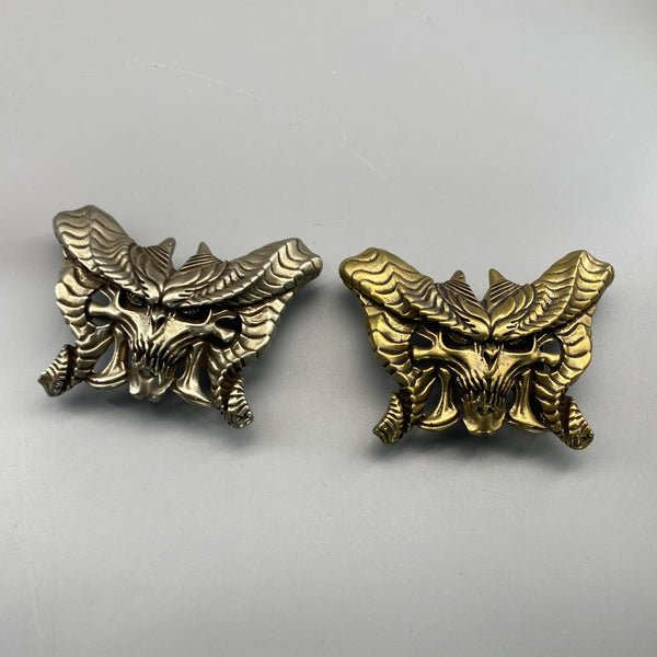 Nickel Silver Brass Belt Buckle Actor Dressing Buckle Handmade Leather Belt Buckle
