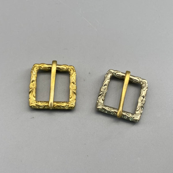 25mm Tang Grass Brass Buckle Collar Fastener Belt Buckle Watch Strap Buckle