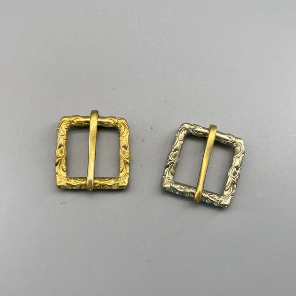 20/25mm Tang Grass Brass Buckle Collar Fastener Belt Buckle Watch Strap Buckle