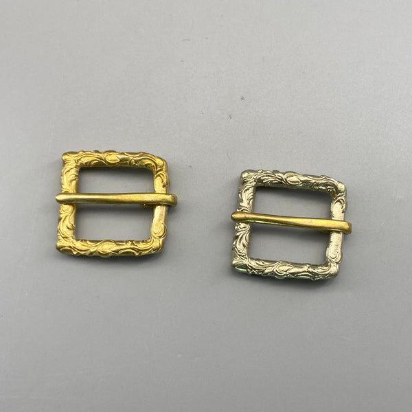 20/25mm Tang Grass Brass Buckle Collar Fastener Belt Buckle Watch Strap Buckle