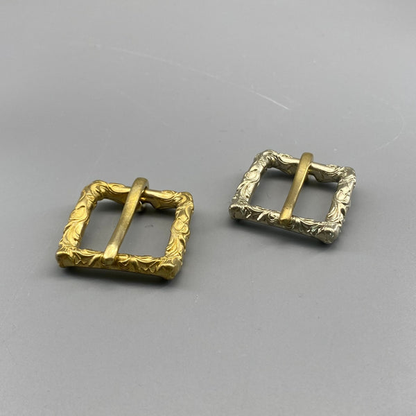 25mm Tang Grass Brass Buckle Collar Fastener Belt Buckle Watch Strap Buckle