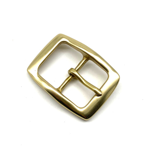 Solid Brass Belt Buckle 40mm Durable Leather Belt Fasten Hardwares