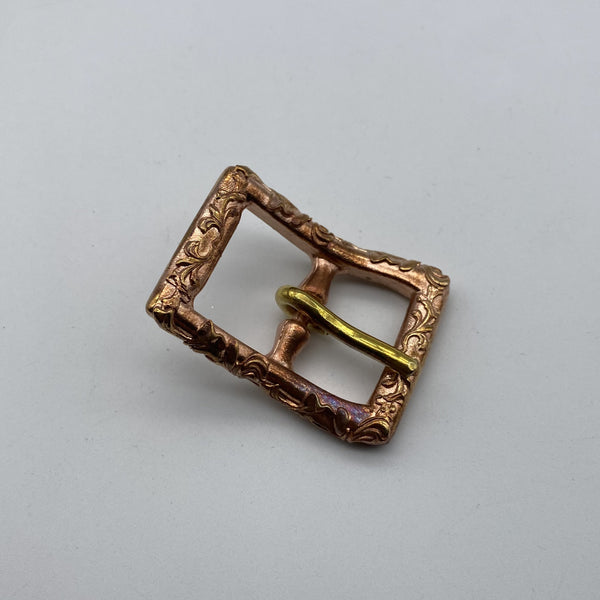 24mm Tang Grass Copper Buckle Leather Bag Buckle Saddle Bag Buckle Boots Fastener Buckle