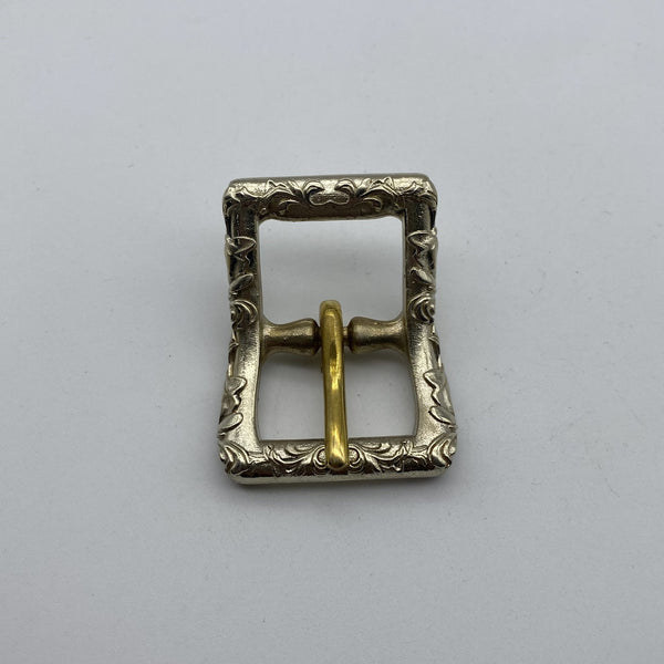 24mm Tang Grass Copper Buckle Leather Bag Buckle Saddle Bag Buckle Boots Fastener Buckle