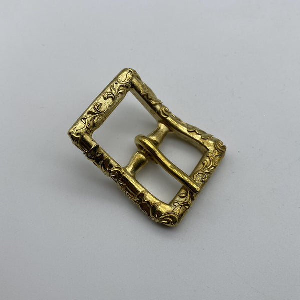 24mm Tang Grass Copper Buckle Leather Bag Buckle Saddle Bag Buckle Boots Fastener Buckle