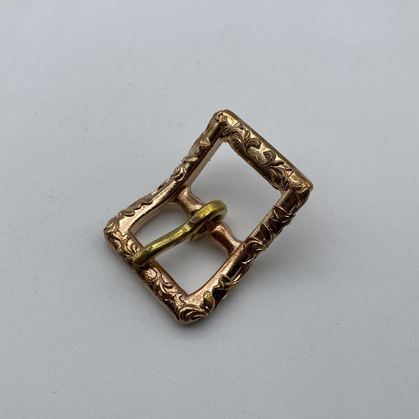 21mm Tang Grass Copper Buckle Leather Bag Buckle Saddle Bag Buckle Boots Fastener Buckle