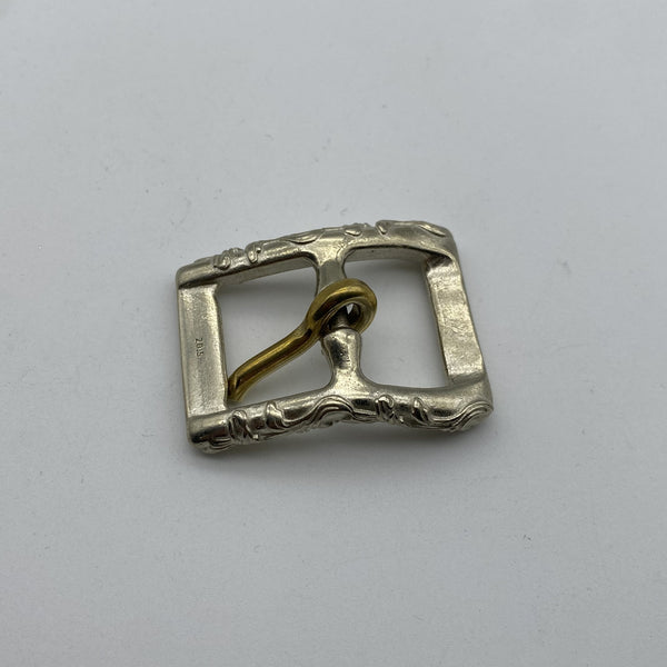21mm Tang Grass Copper Buckle Leather Bag Buckle Saddle Bag Buckle Boots Fastener Buckle
