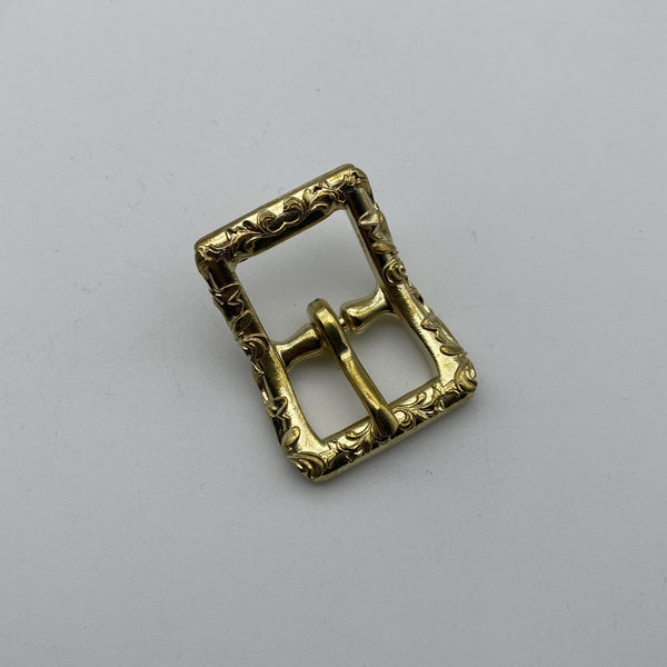 21mm Tang Grass Copper Buckle Leather Bag Buckle Saddle Bag Buckle Boots Fastener Buckle