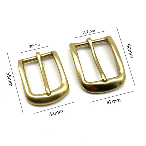 Unisex Western Brass Belt Buckle 30/35mm