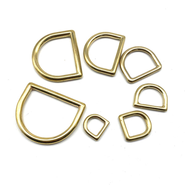 Premium Bag D Loop Seamless Gold D Ring 26mm