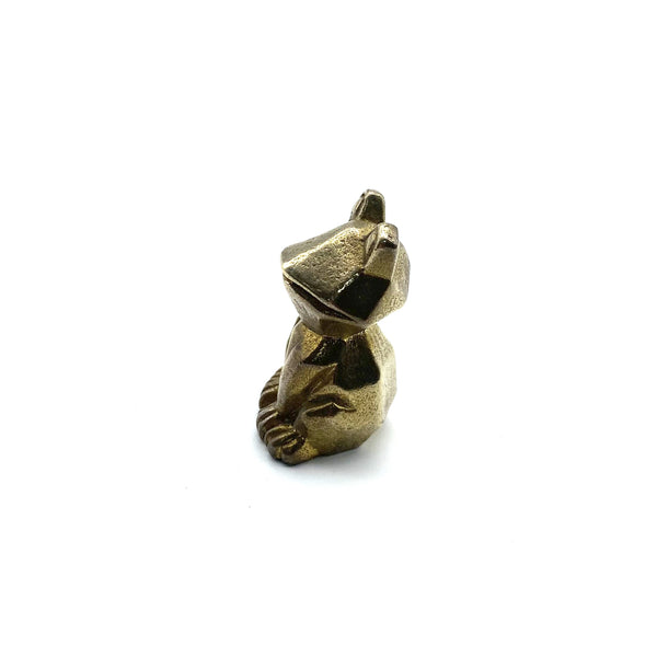 Vintage Brass Trinket Collection: Frog Figurine,Playful Desk Companion & Safe Gift for Children's Bedroom Styling