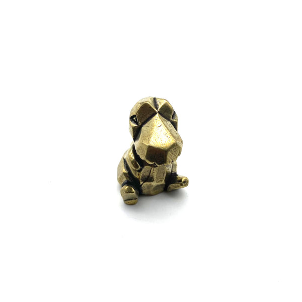 Vintage Brass Trinket Collection: Dinosaur Figurine,Playful Desk Companion & Safe Gift for Children's Bedroom Styling